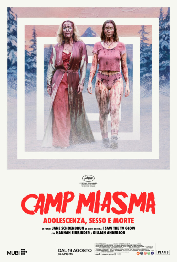 poster Camp Miasma adolescenza, sesso e morte