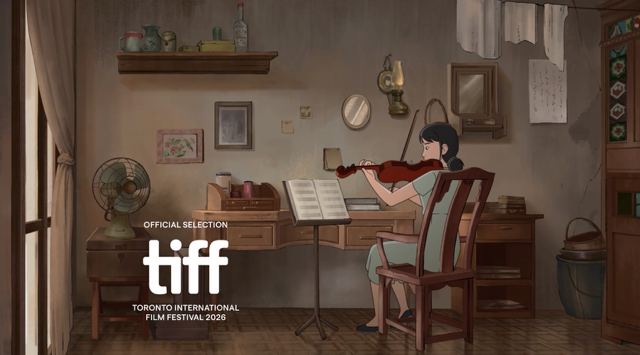 La violinista animazione