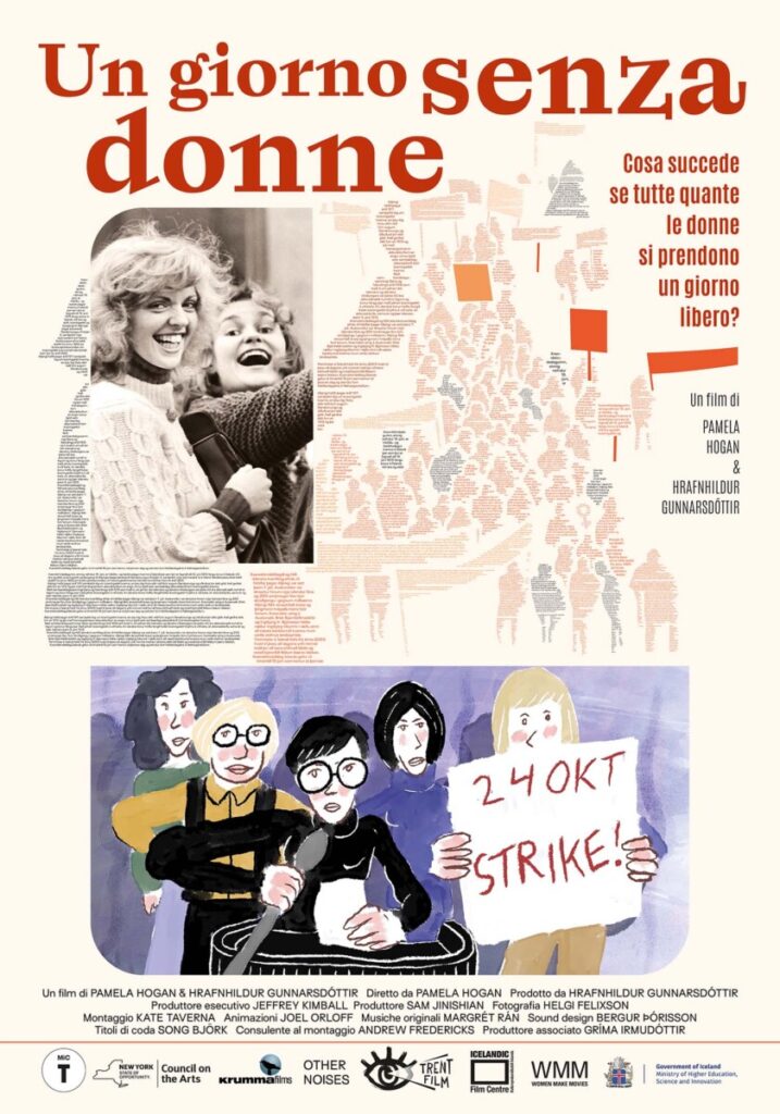 poster un giorno senza donne