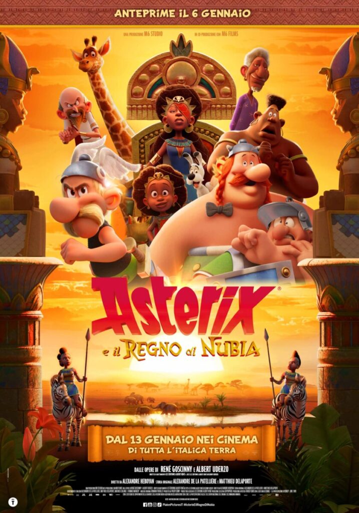 Asterix e Il Regno di Nubia poster
