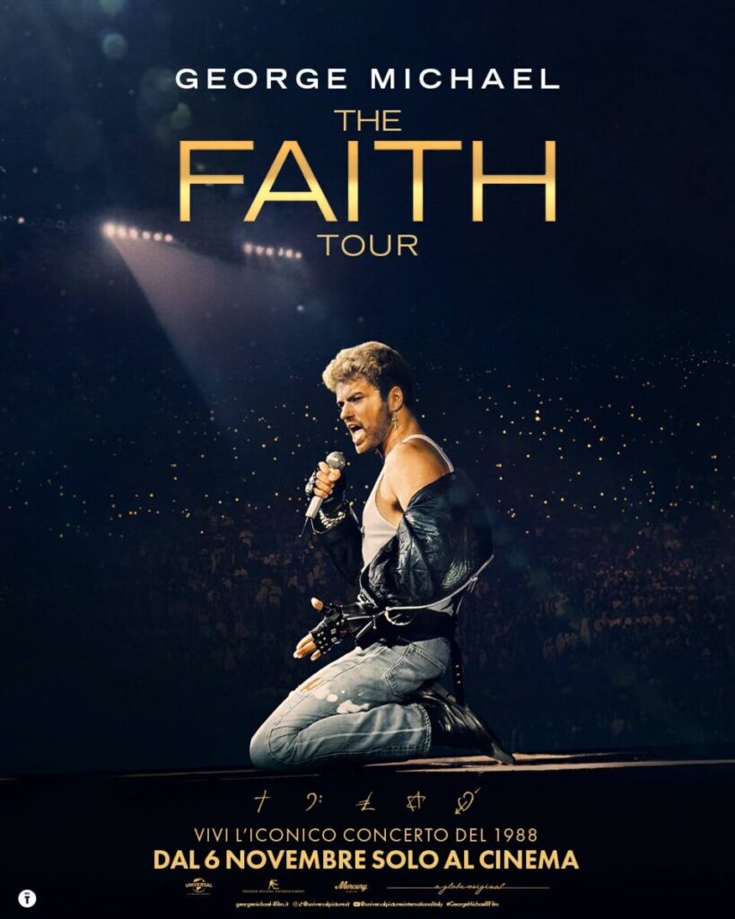 George Michael poster film concerto