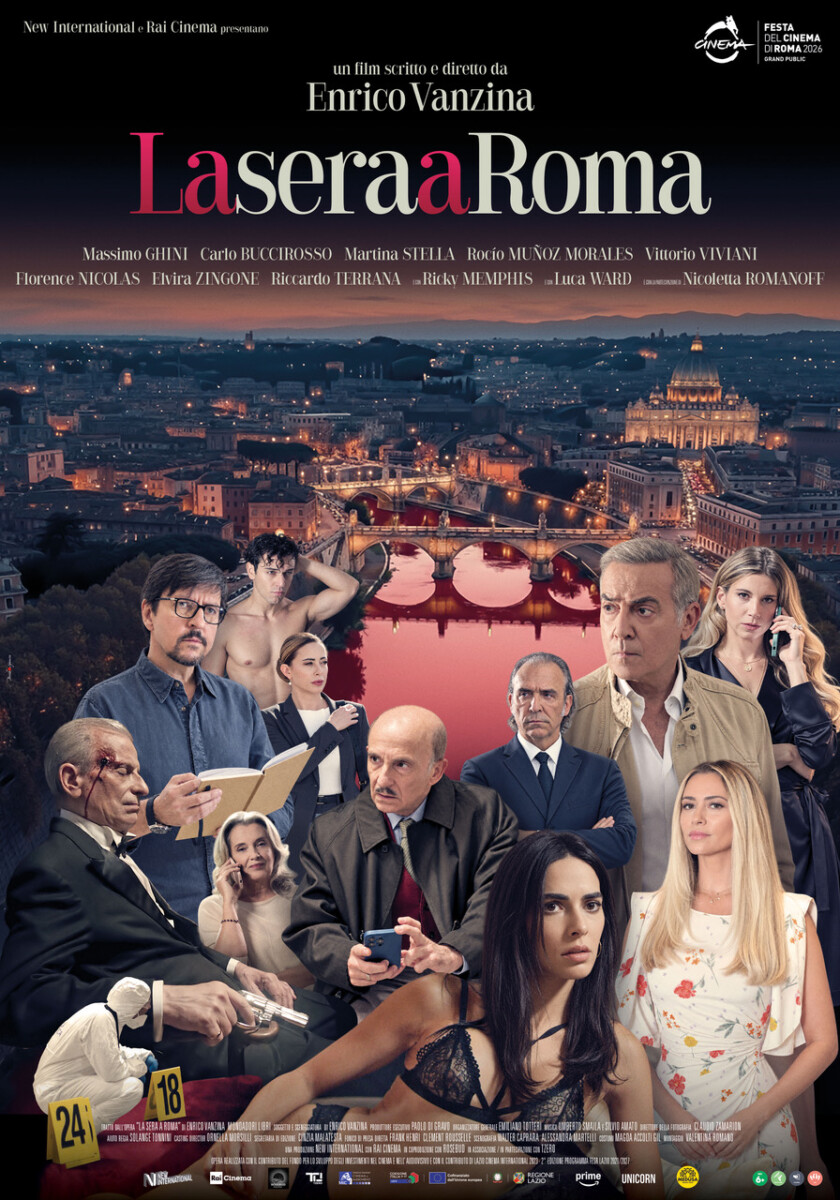 La sera a Roma - poster ufficiale