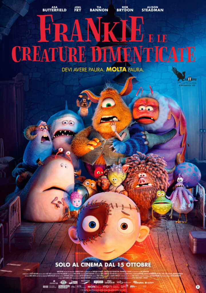 poster Frankie e le Creature Dimenticate