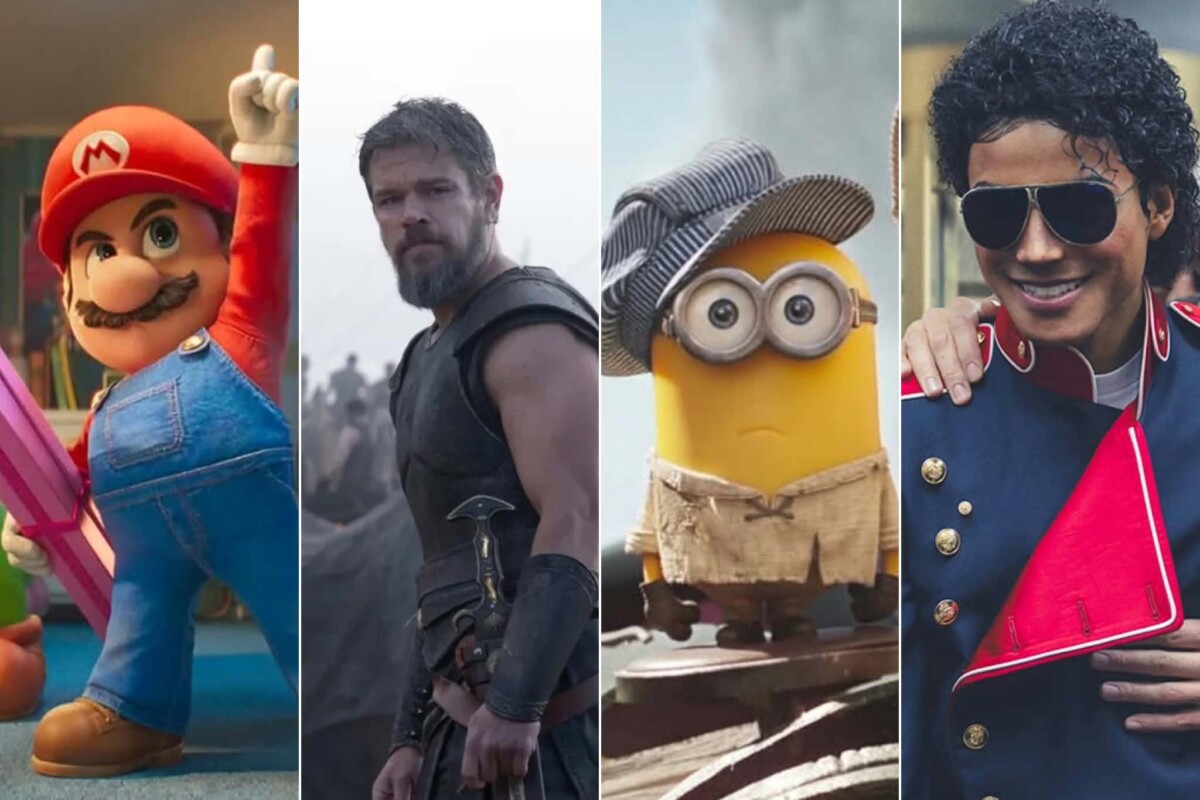 Super mario, l'odissea, minions, michael