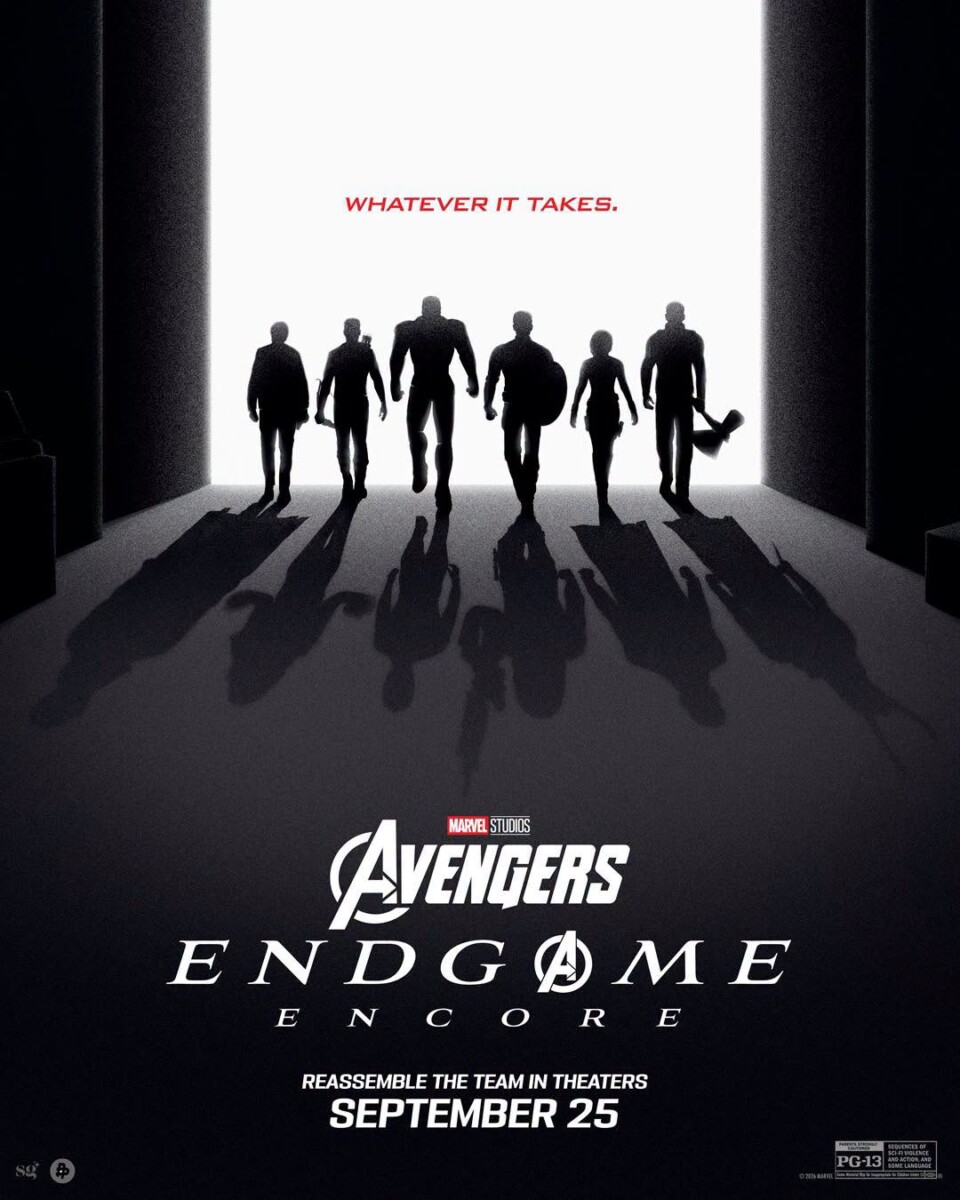 poster Avengers: Endgame Encore