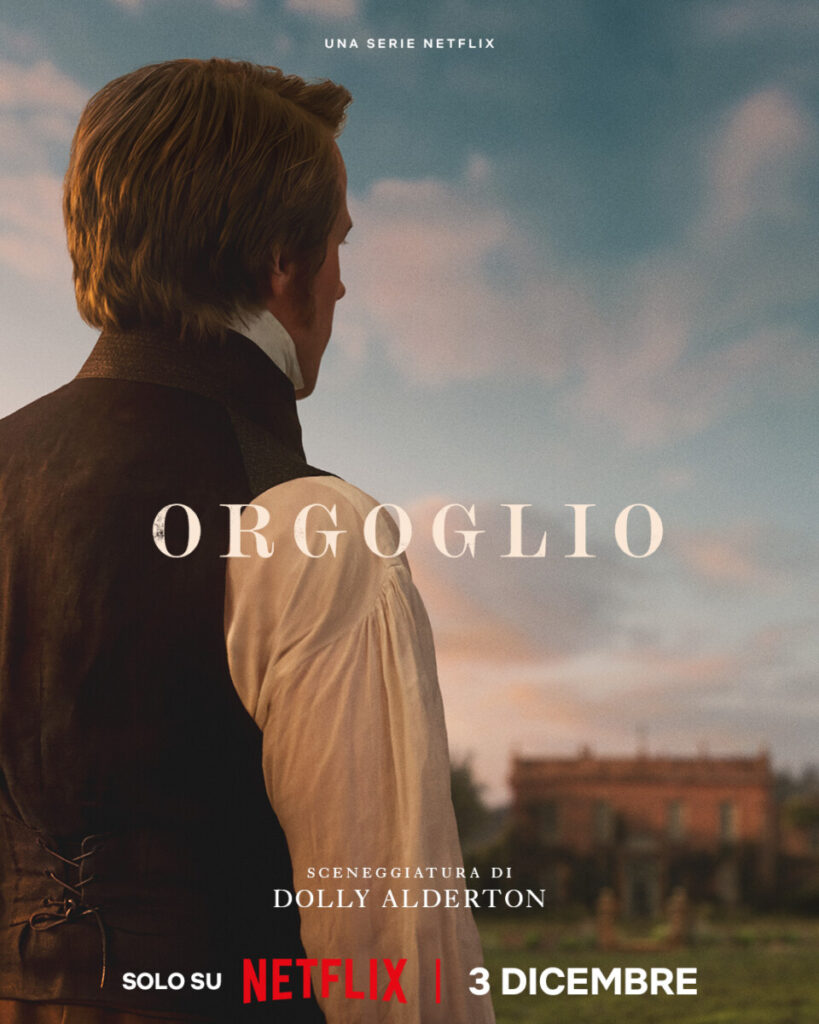 teaser poster serie Netflix Orgoglio e Pregiudizio