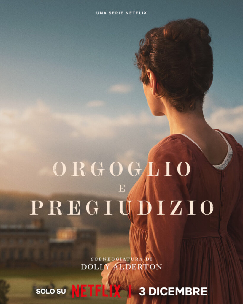 Teaser poster serie Orgoglio e Pregiudizio