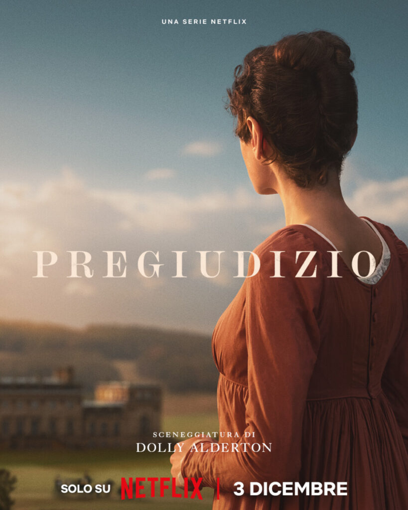 teaser poster miniserie Netflix Orgoglio e Pregiudizio