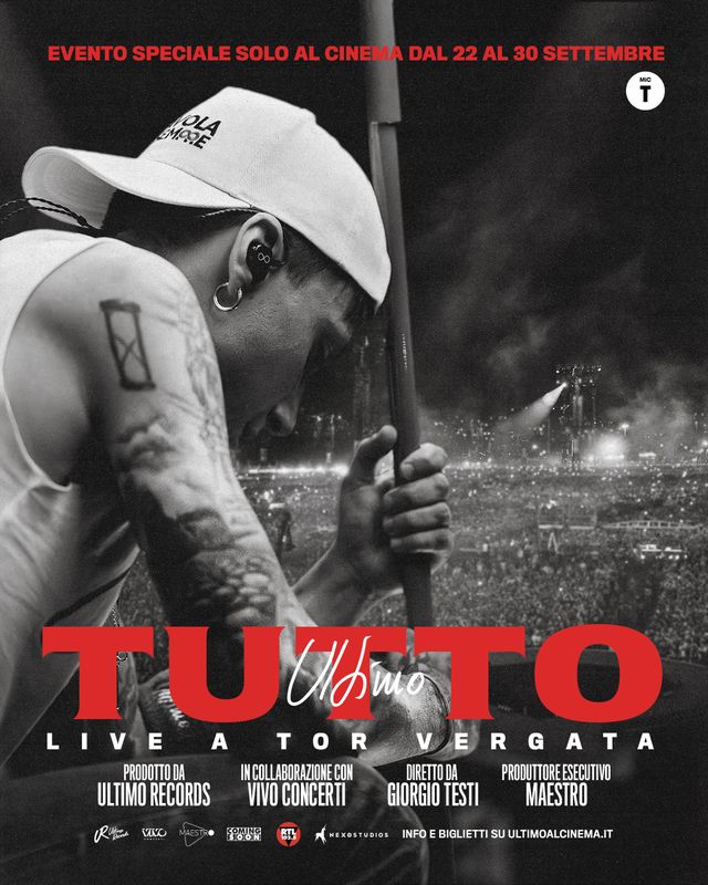 poster Ultimo - Tutto. Live a Tor Vergata