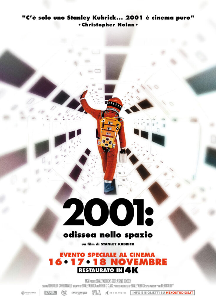 poster ritorno al cinema 2001: Odissea nello Spazio