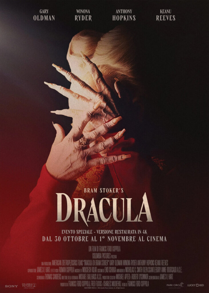 Poster Dracula di Bram Stoker