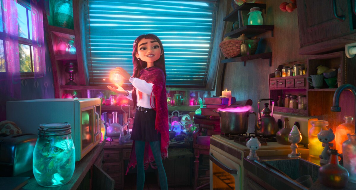 Billie Doe (voiced by Hailee Steinfeld) in Walt Disney Animation Studios' "Hexed". © 2026 Disney Enterprises, Inc. All Rights Reserved.