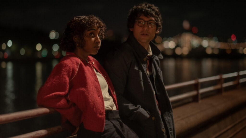 Ayo Edebiri and Will Sharpe in "Prodigies," premiering February 10, 2027 on Apple TV.