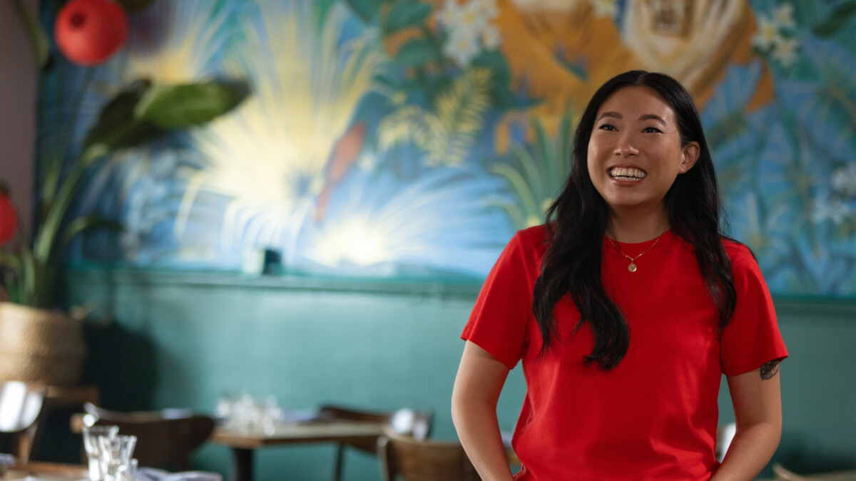 Awkwafina in "Awkwafina: The Unlikely Cook", in anteprima il 6 novembre 2026 su Apple TV.