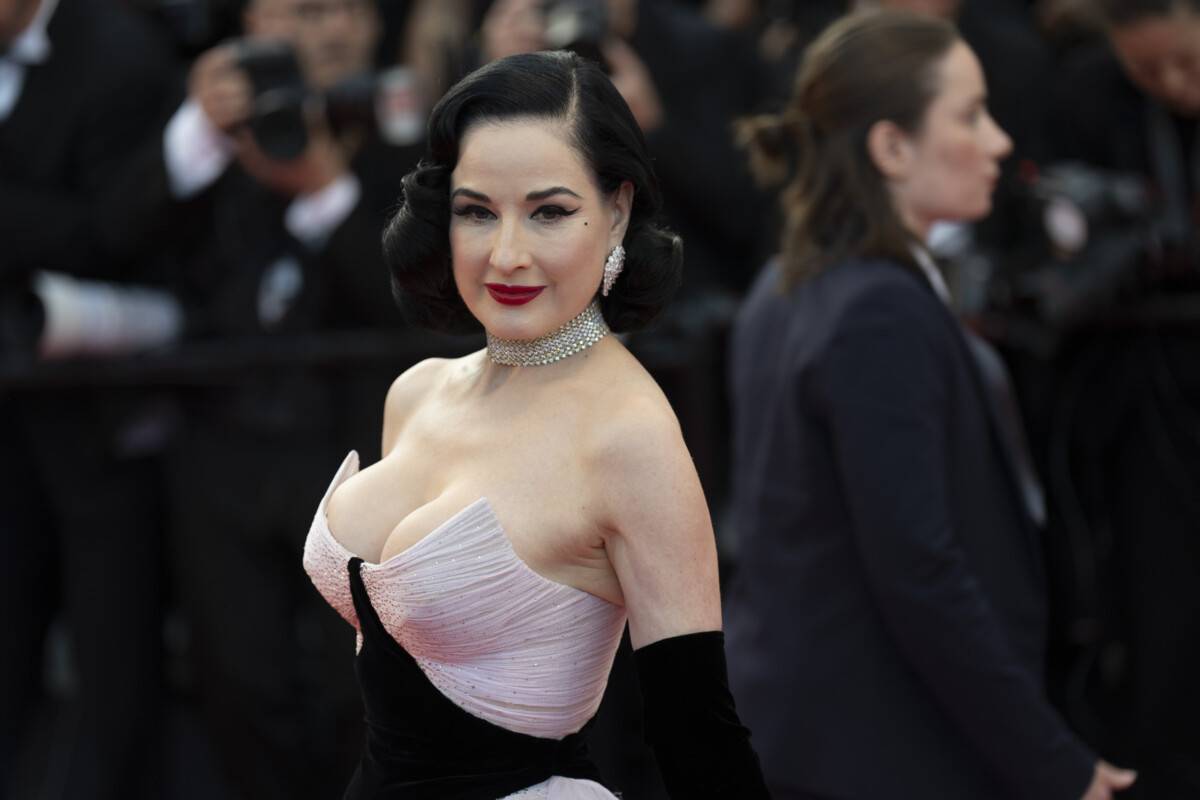 Cannes 79  Dita Von Teese - Foto Martina Dal Piano per Think Movies