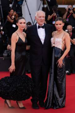 Kate Mara - Rooney Mara - Werner Herzog - Venezia 83 - foto Martina Dal Piano - Think Movies