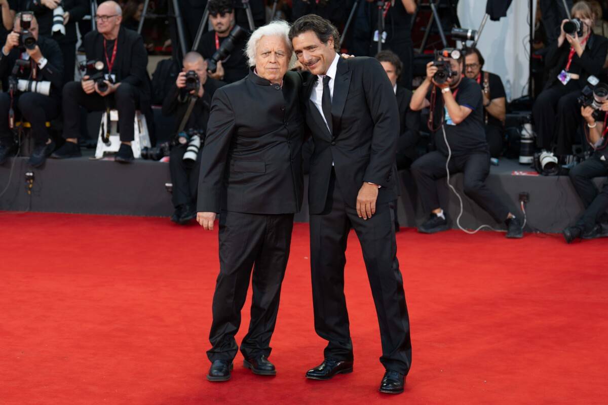 Marco Bechis e Adriano Giannini - Venezia 83 - foto Martina Dal Piano - per Think Movies
