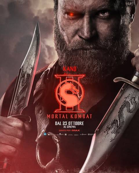 mortal kombat 2 character poster