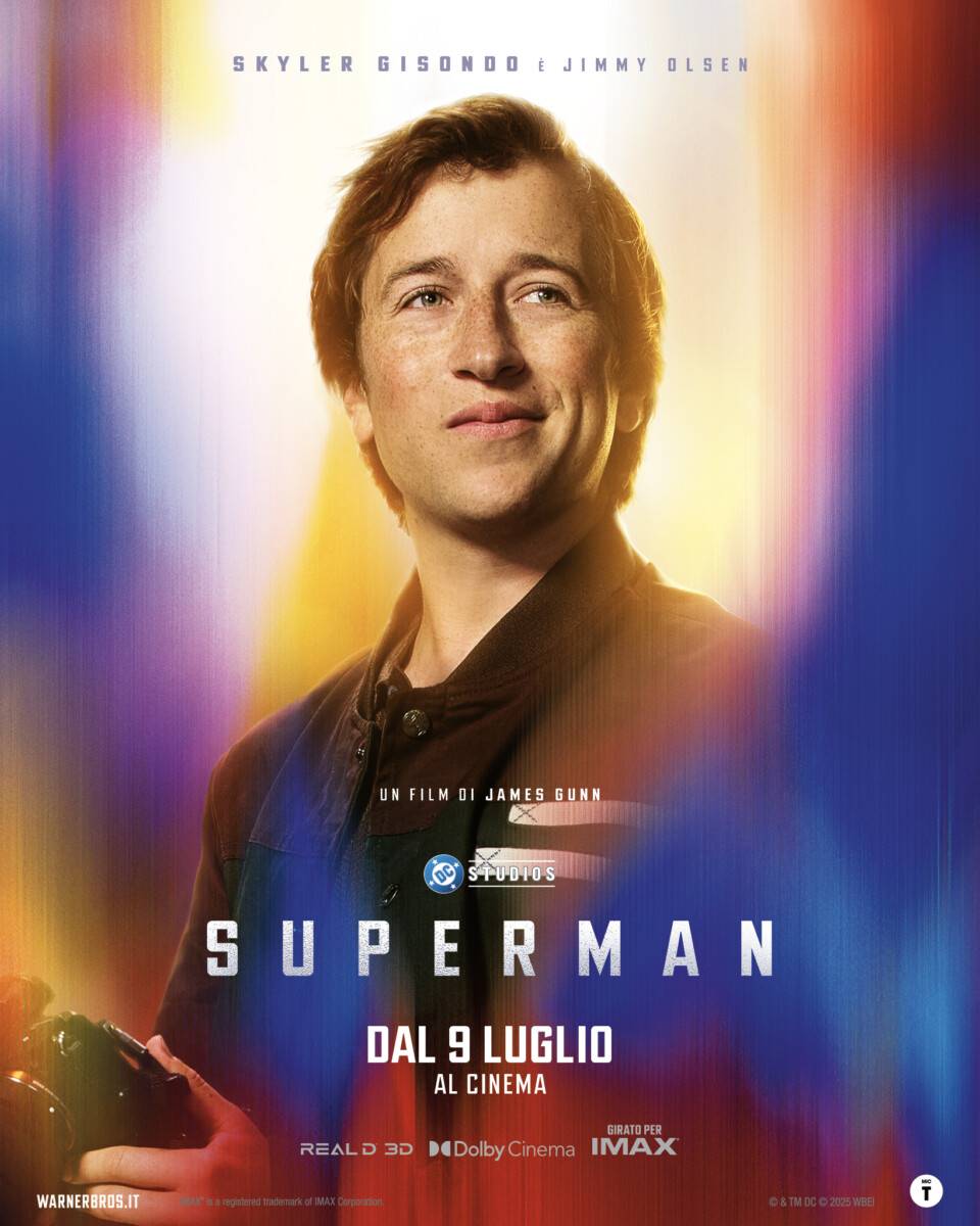 superman character poster stampa