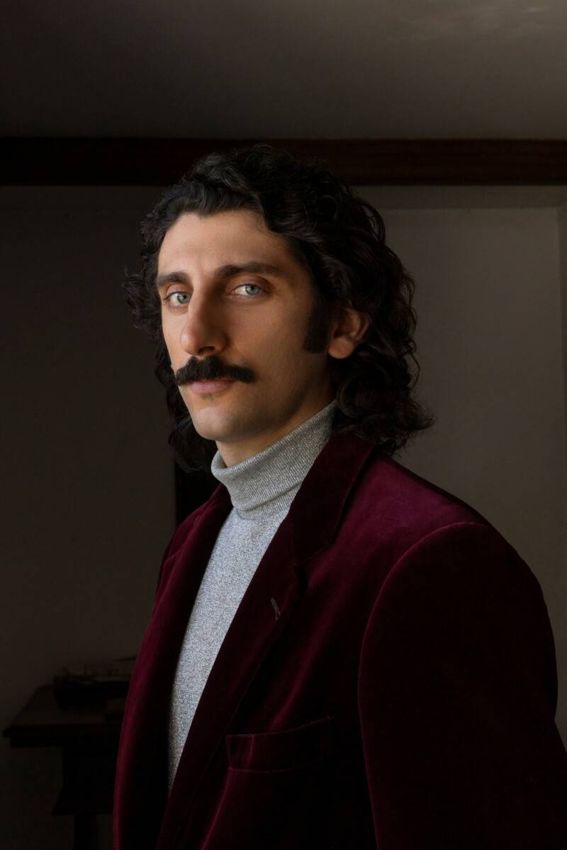 Il Falsario. Pietro Castellitto as Toni in Il Falsario. Cr. Lucia Iuorio/Netflix © 2025