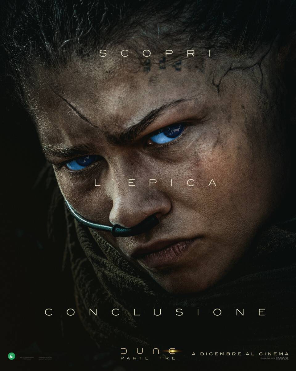 dune - parte 3 - character poster - zendaya