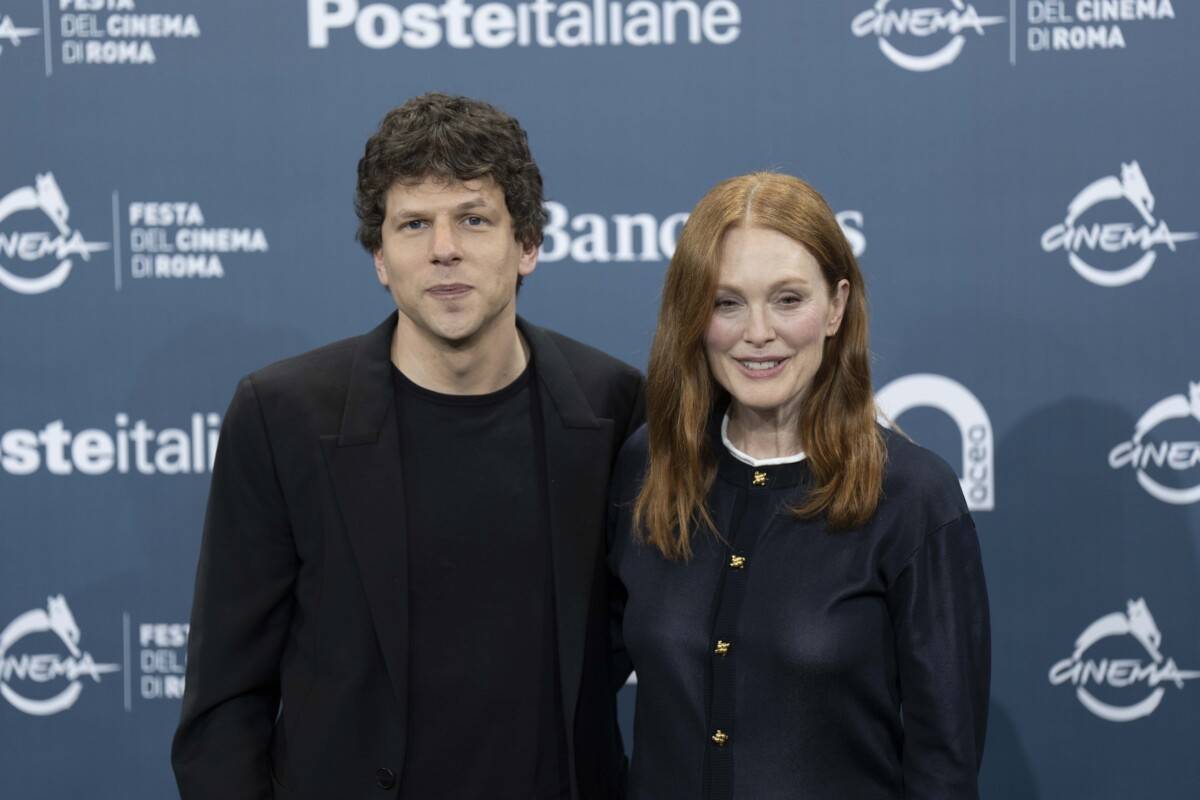 21° Festa del Cinema di Roma - Jesse Eisenberg -Julianne Moore - foto Luigi de Pompeis - Think Movies