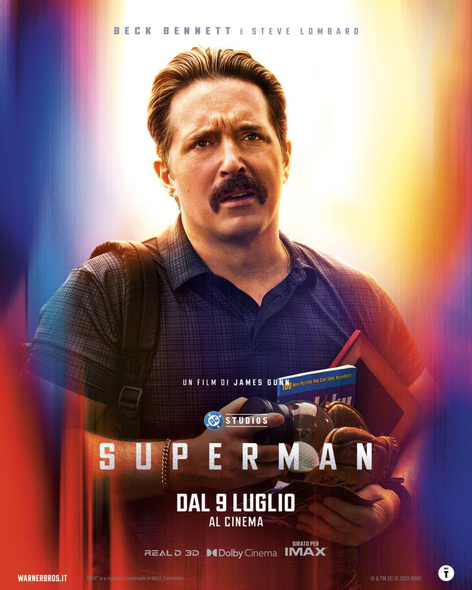 superman character poster stampa