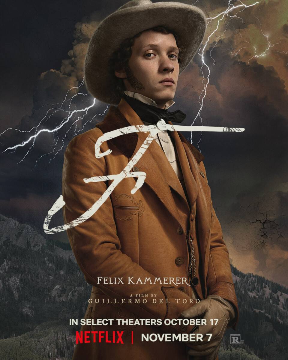 character poster frankenstein di guilllermo del toro