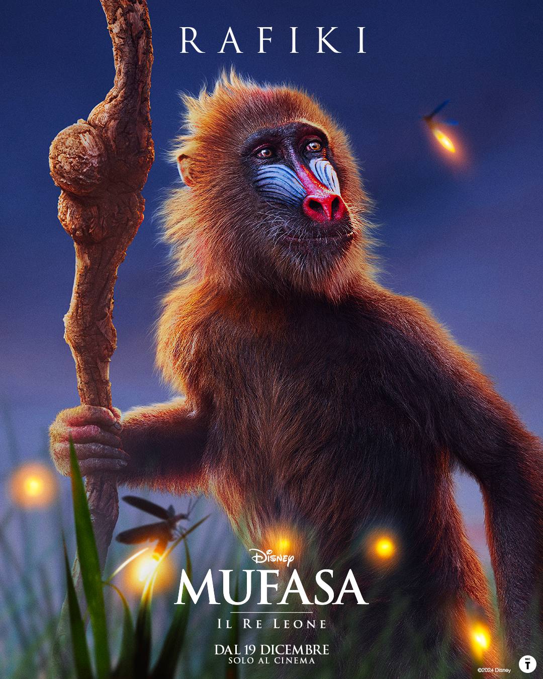 Mufasa Il Re Leone - Charcter Poster - Rafiki