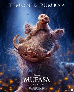 Mufasa Il re Leone - Character Poster - Timon & Pumba