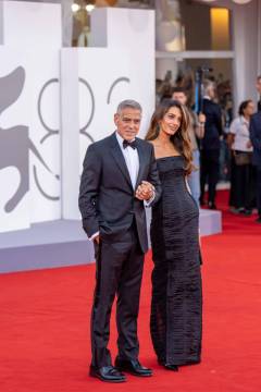 George Clooney e Amal Alamuddin a Venezia 83 - foto di Martina Dalla Palma per Think Movies