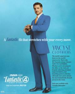 i fantastici 4 gli inizi - poster - mr fantastic