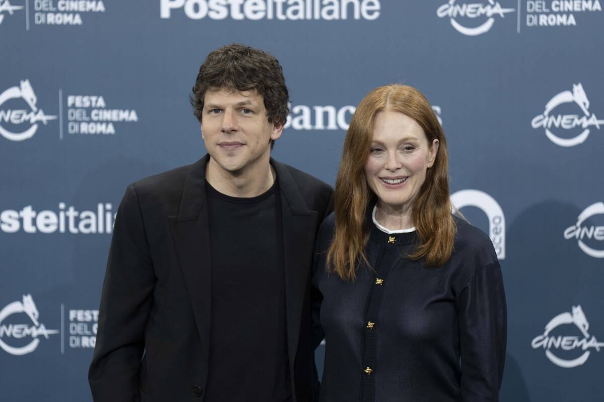 Festa del Cinema di Roma 2026 - Julianne Moore - Jesse Eisenberg . foto Luigi de Pompeis - Think Movies