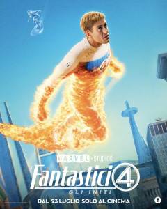 i fantastici 4 gli inizi - character poster torcia umana