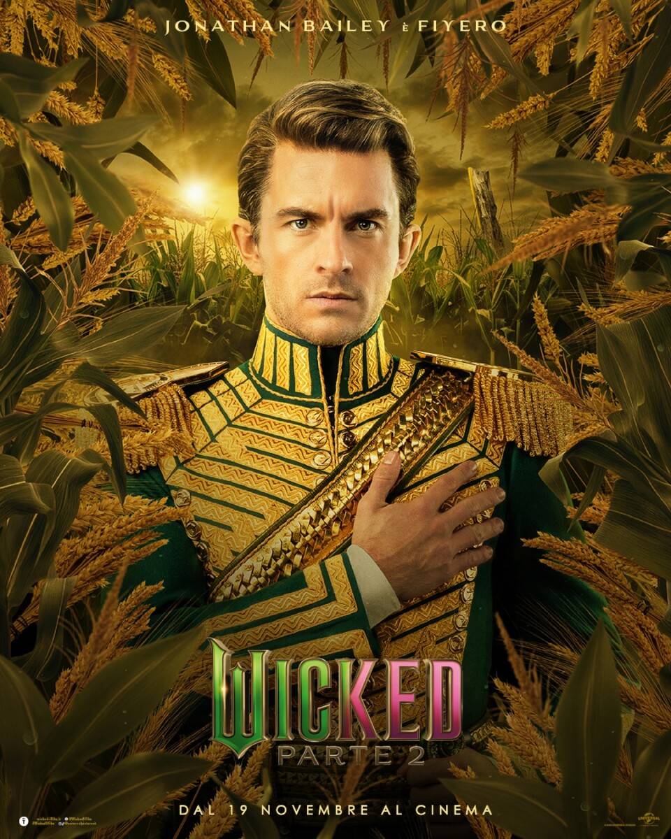 wicked - parte 2 character poster italiano