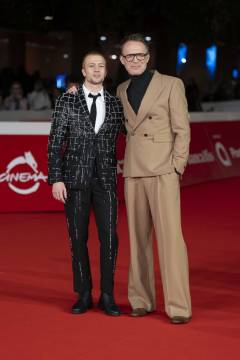 Paul Bettany e Ruaridh Mollica - foto Luigi de Pompeis - Festa del Cinema - Think Movies