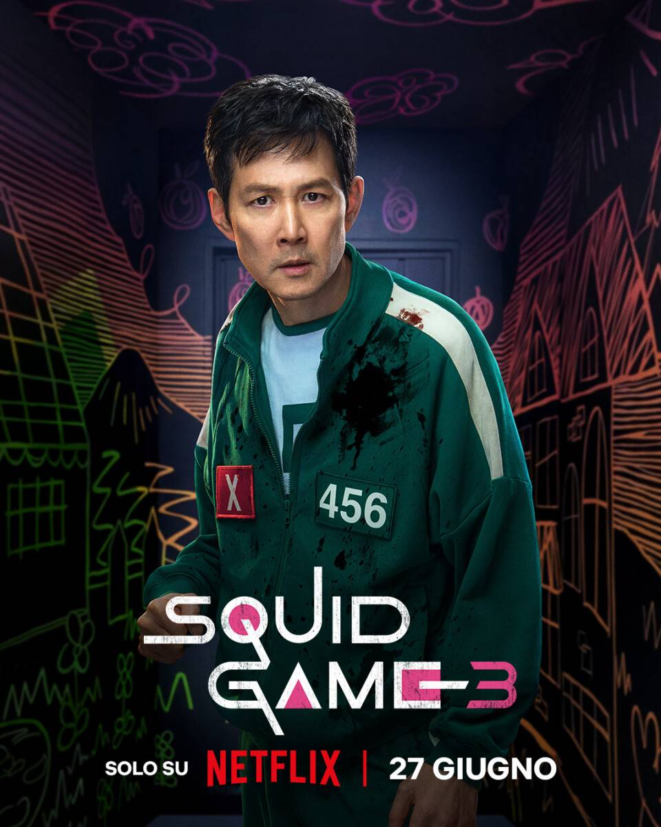 character poster squid game 3