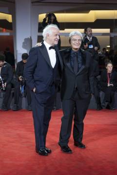 Mario Martone e Toni Servillo a Venezia 83 - foto Martina Dal Piano per Think Movies
