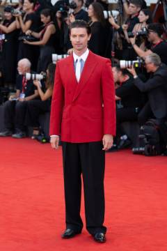 Patrick Schwarzenegger a Venezia 83 - foto Martina Dal Piano per Think Movies
