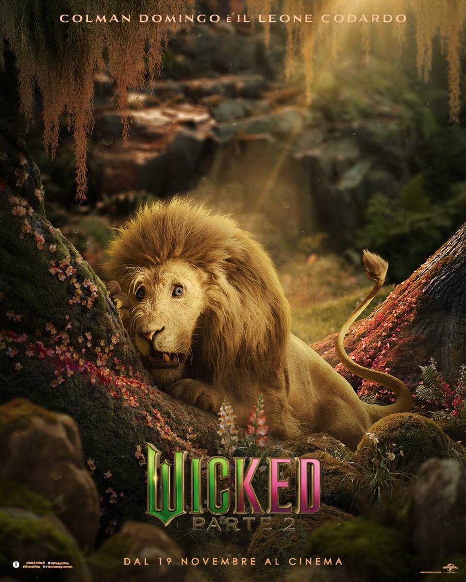 wicked - parte 2 character poster italiano