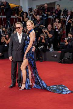 Sam Rockwell e Leslie Bibb a Venezia 83 - foto Martina Dal Piano per Think Movies jpg