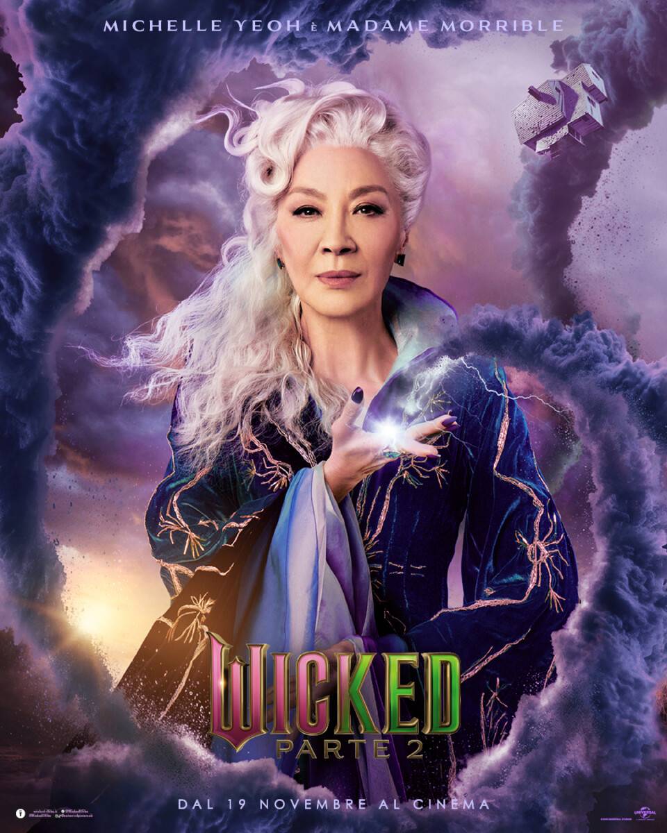 wicked - parte 2 character poster italiano