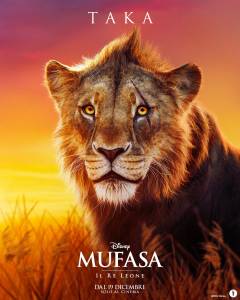 Mufasa Il re Leone - Character poster - Taka