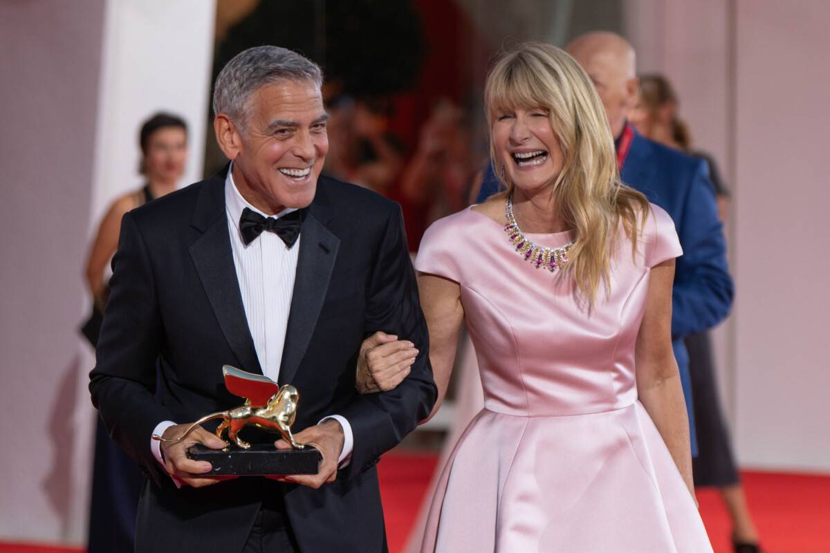 George Clooney - Laura Dern - Venezia - 83 - foto Martina Dal Piano per Think Movies