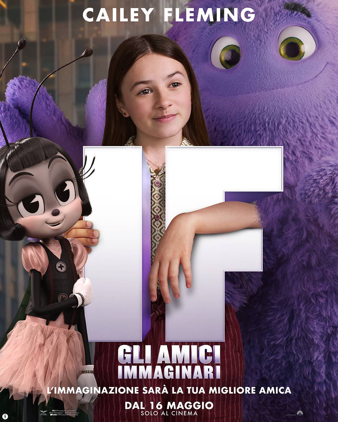 If gli amici immaginari character poster 3