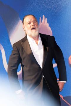 Russell Crowe a Venezia 83 - foto Martina Dal Piano per Think Movies