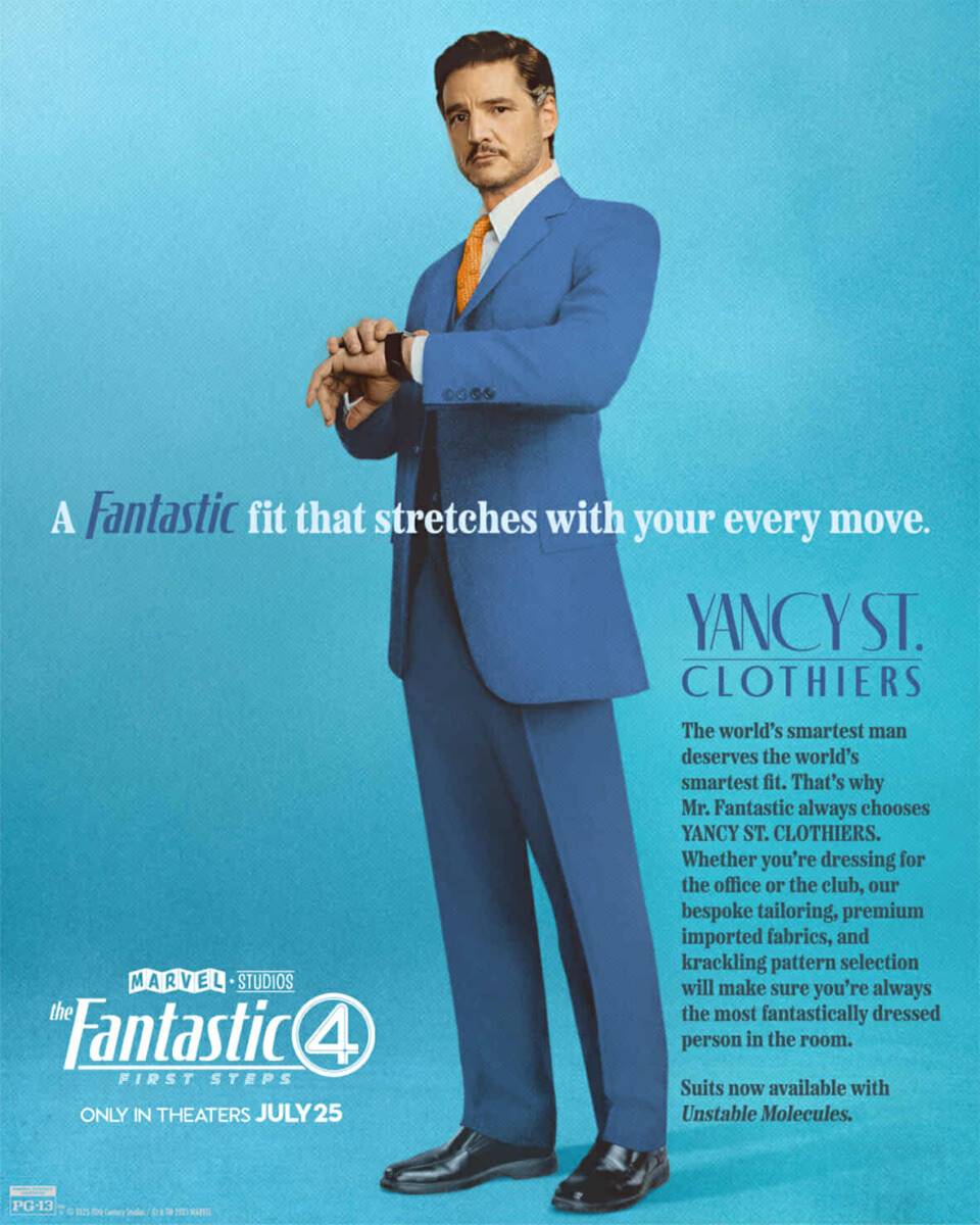 i fantastici 4 gli inizi - poster - mr fantastic