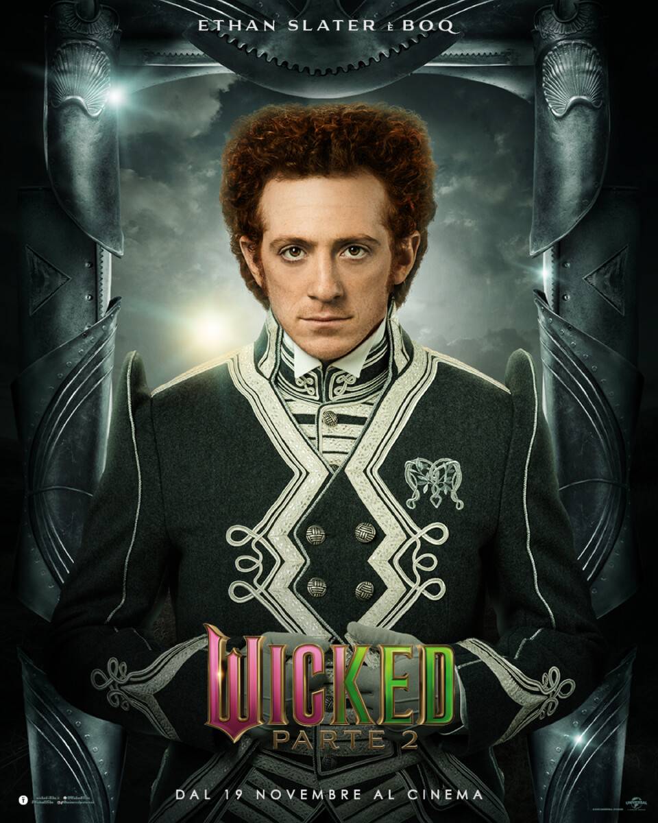 wicked - parte 2 character poster italiano