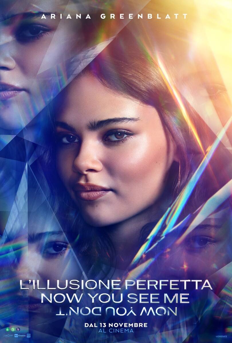 characte poster L’Illusione Perfetta – Now You See Me: Now You Don’t