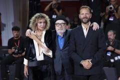 Gianni Amelio - Valeria Golino - Alessandro Borghi a Venezia 83 - foto Martina Dal Piano - Think Movies